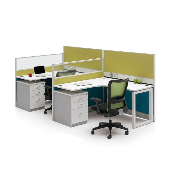 Adjustable Height MFC Fabric Office Desk Partition Screens