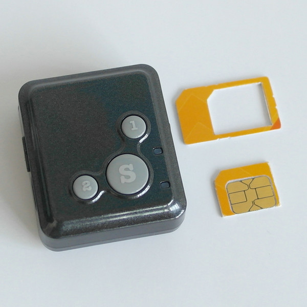 V16 Mini GSM GPS Tracker+Child Kids Elderly SOS Button Alarm Transmitter W/ Inbuilt Microphone & Speaker for 2-Way Talk