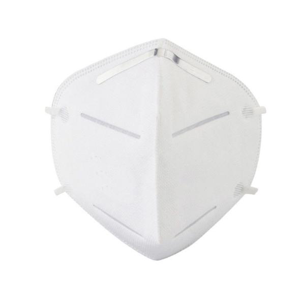 Non Woven Fabric Folding Face Mask Pm2.5 White Breathing Effectively Prevention