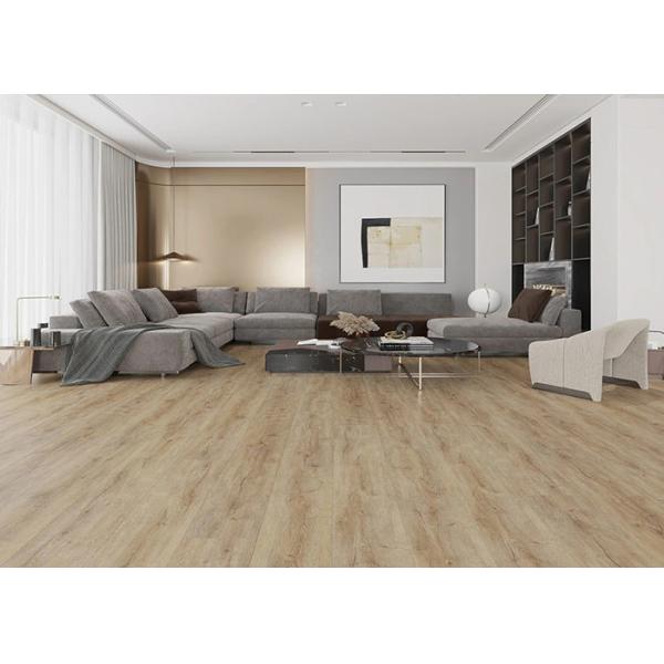 No Formaldehyde SPC Wood Flooring Vinyl Plank 4mm 5mm 6mm Easy To Clean
