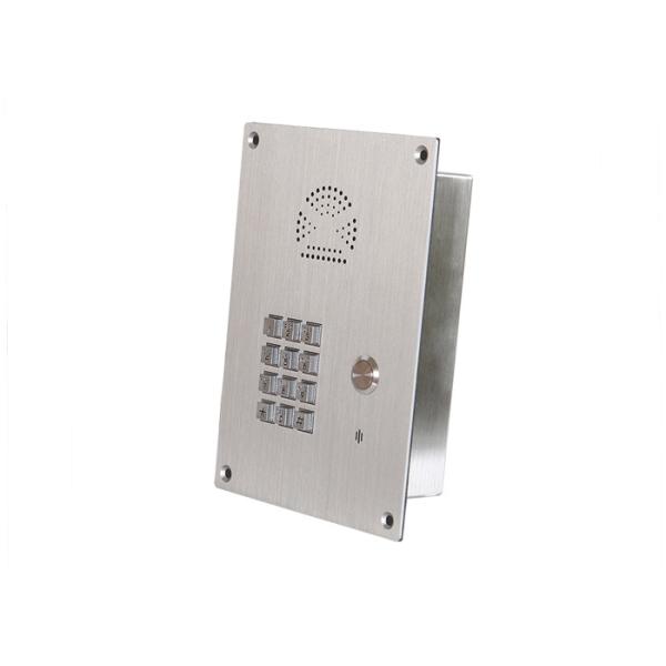 Stainless steel Elevator Emergency Phone Analogue Handsfree Hotline Emergency Type