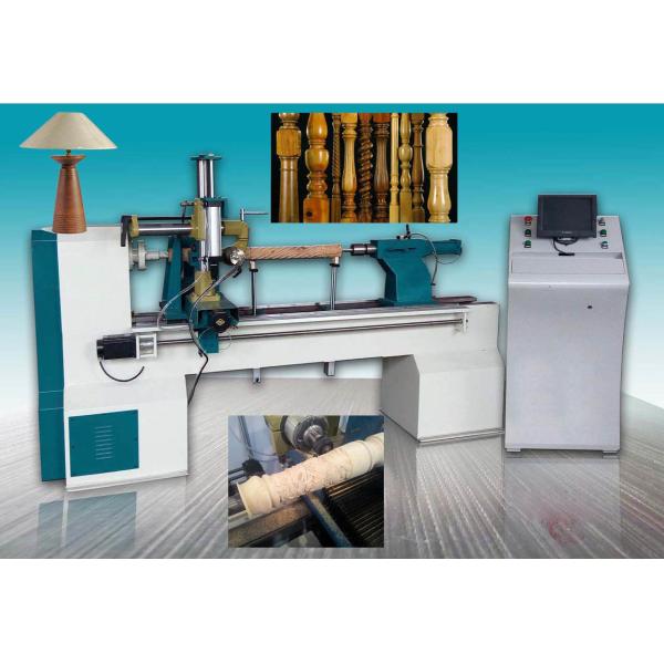 315K CNC wood turning lathe machine