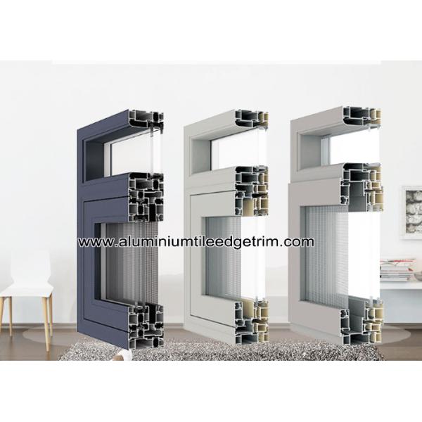 Weather Resistance Dual Color Aluminium Sections For Doors And Windows