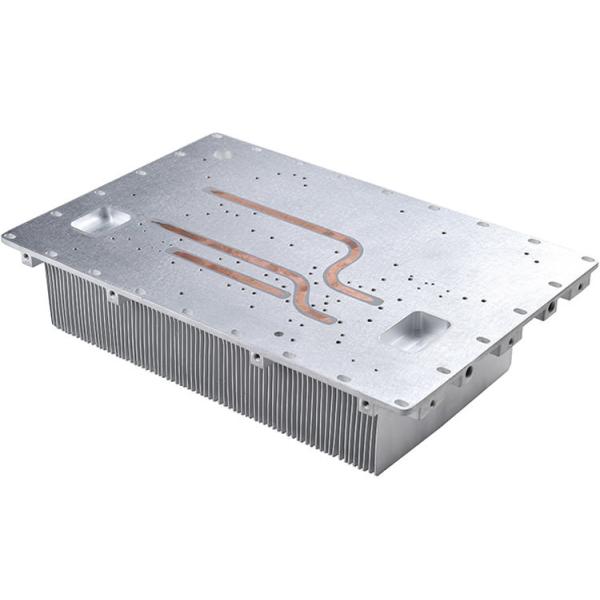 CNC Machining Copper Pipe Heat Sink 6063 T5 Heat Dissipation Device