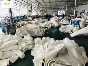 Cheap Non Woven Polyester P84 Filter Bags For Industry Cement Plant Steel Plant for sale