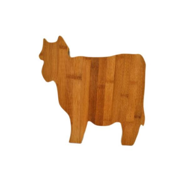 Custom Animal Shaped Bamboo Cutting Board