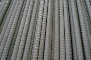 China Fiber Reinforced Polymer Pultruded FRP Rebar Anti - Corrosion Plastic GRP Rib on sale