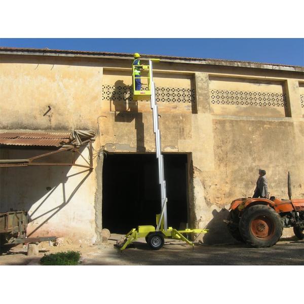 1200 * 600mm Platform Vehicle Mounted Boom Lift , 8m Truck Mounted Work Platform