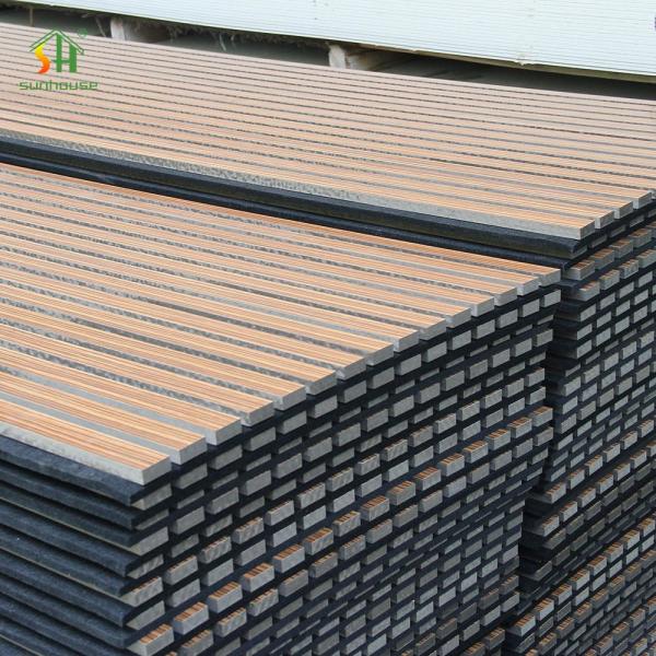 High Quality Acoustic Panel Diffusion Wall Soundproofing Slat Wooden Fiber Sound Proof Wall Panels