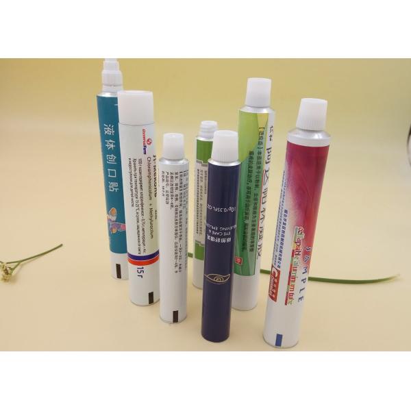 Beautiful Ointment Metal Squeeze Tubes Packaging 20g Volume M9 Screw Cap