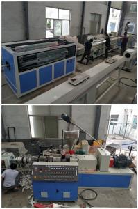Cheap PLC Control Plastic Pipe Extrusion Line Automatic PVC Pipe Cutting Machine for sale