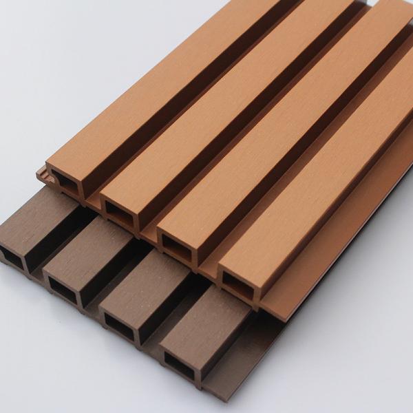 WPC Outdoor Composite Exterior Wall Panels PVC Wood Wall Panel Co Extruded