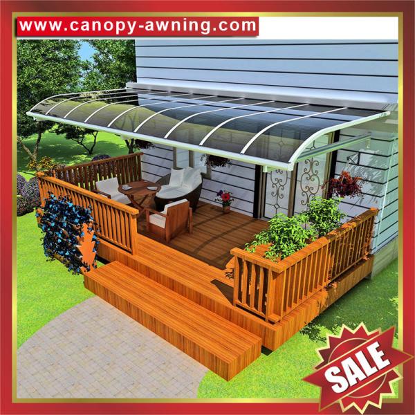 excellent patio terrace balcony porch window door polycarbonate pc alu aluminum awning canopy canopies shelter cover