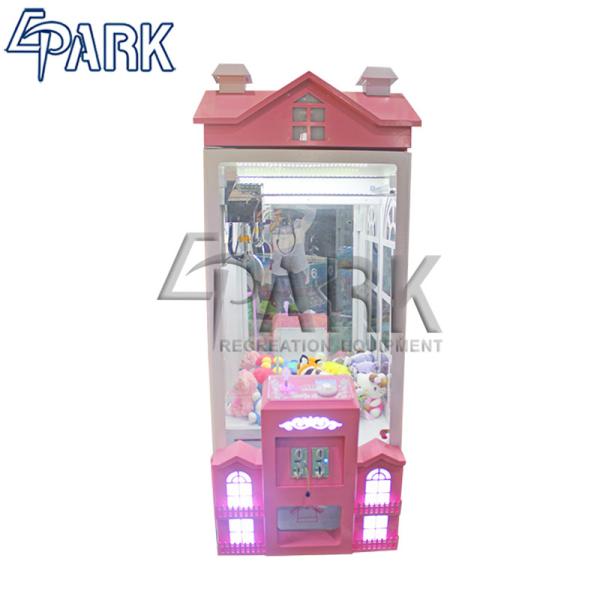 Newest Popular House design toy grabber vending machine doll crane machine coin pusher