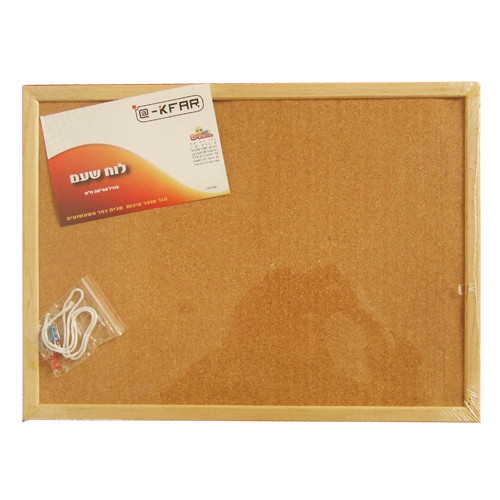 Hot nature cork memo board with wooden frame
