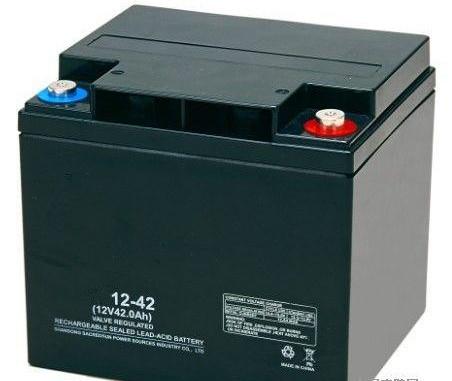 Quality High Reliability Black 12v 42ah Agm Battery Rechargeable Long Cycle Life wholesale