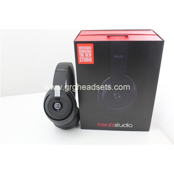 Top AAAA+Dr. Dre Beats Studio Headphones Black Headsets Made In China