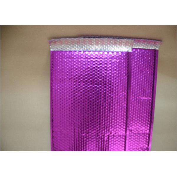 Pink Metallic Bubble Mailers / Bubble Wrap Envelopes For Electronic Products