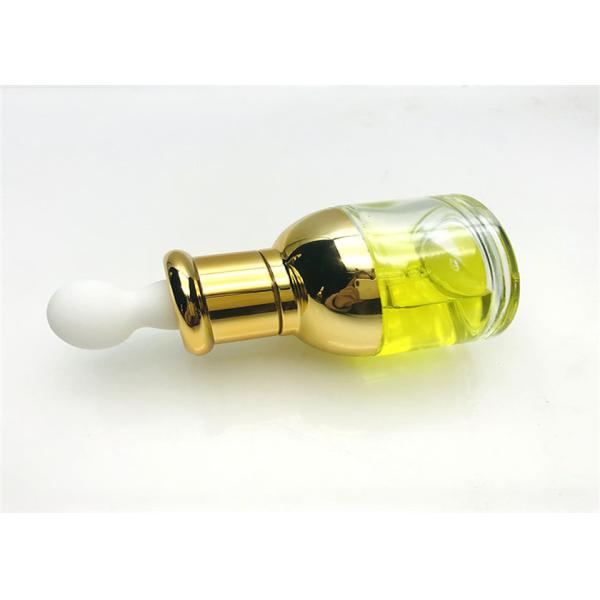 Glass And PP Custom Perfume Bottles , Clear Glass Unique Perfume Bottles