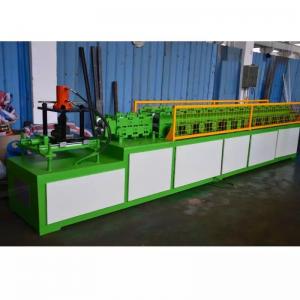 China 7.5KW Hydraulic Shutter Door Roll Forming Machine Punching Galvanized Metal on sale