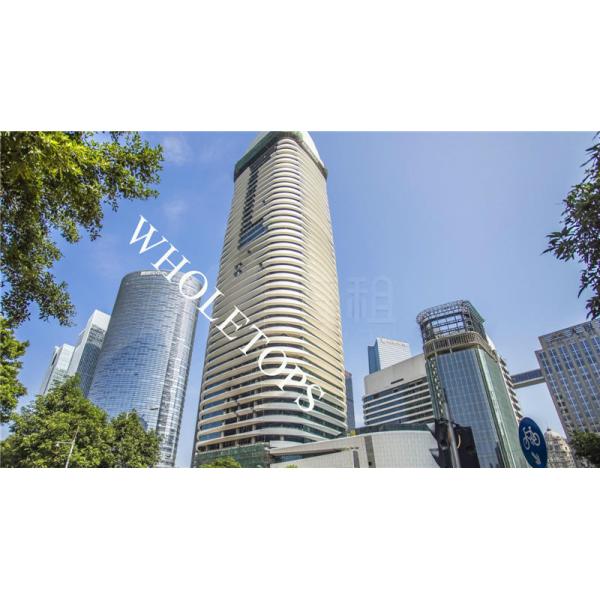 Antistatic 4.0MM Curved Aluminum Panels For Commercial Real Estate Building