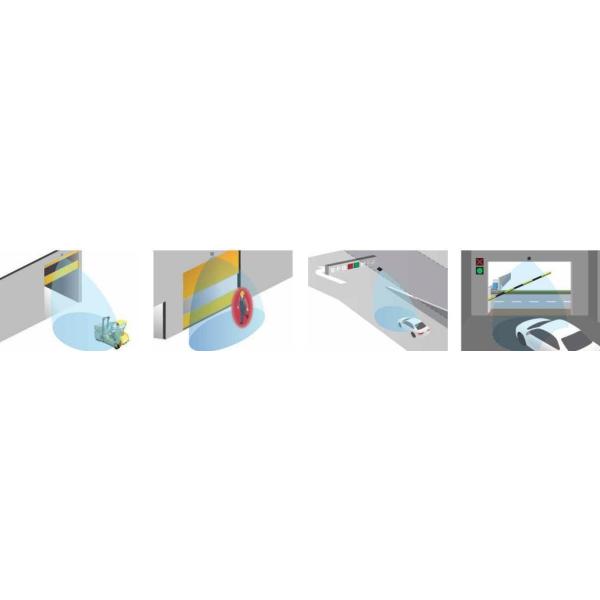 Microwave Sensor For High Speed Rolling Shutter Doors / Industrial Stacking Door