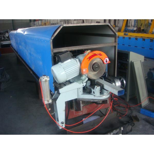 PLC Touch Screen Control Downpipe Roll Forming Machine 12 Months Warranty