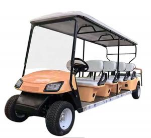 China Orange Color support ODM and OEM Off Road 72 Volt Club Car Golf Cart Suppliers 80km on sale