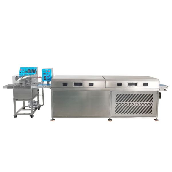 Hot selling enrober chocolate machine 