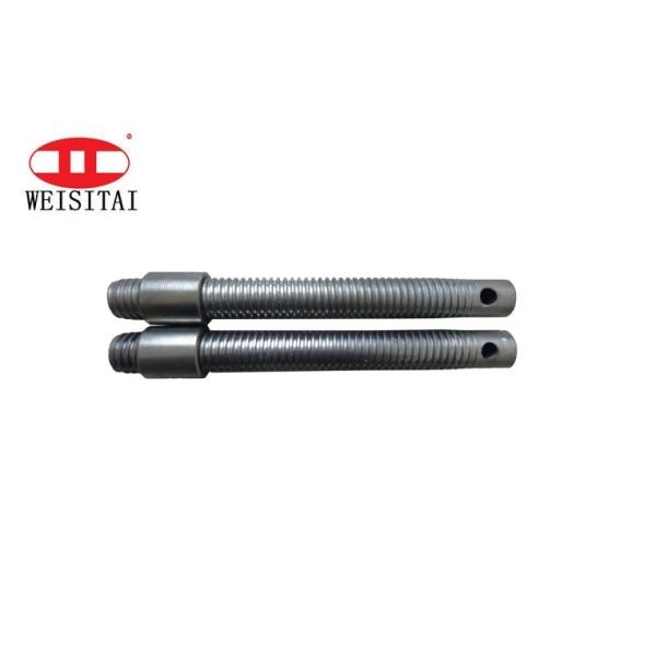 230KN Q235 Steel Trapezoidal Threaded Rod For Scaffolding