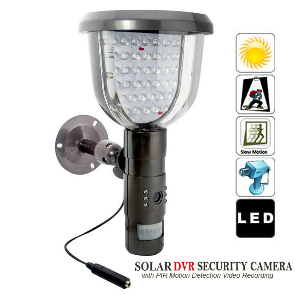 Solar PIR DVR CCTV Security Video Camera Recorder Motion Detection W/ 39pcs IR LED Lights