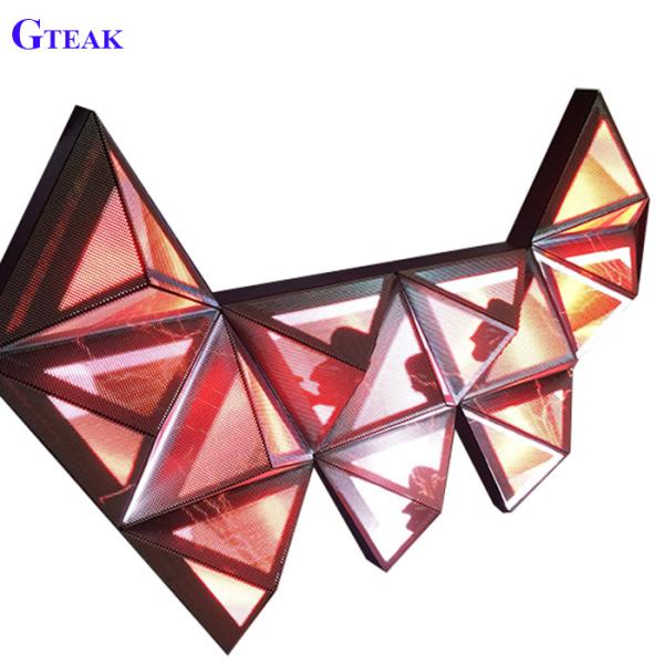 hot selling nightclub led display 3d dj booth console table