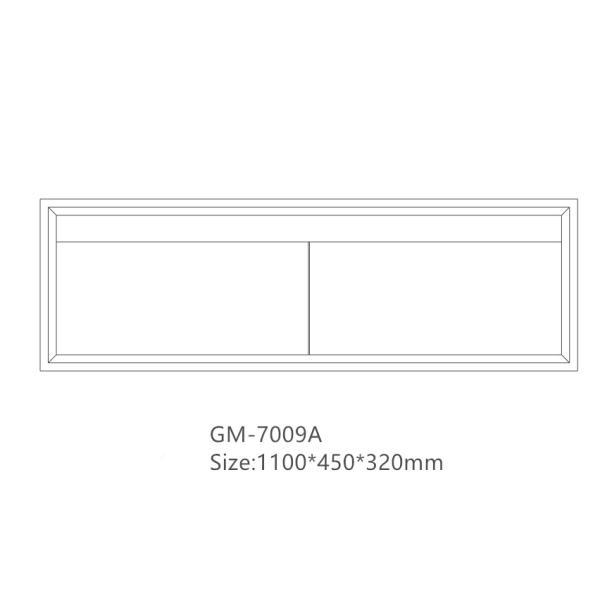 Wall Hung  Bathroom Furniture Cabinet White Corner Bathroom Sink