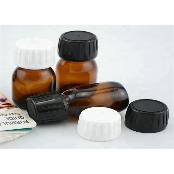 Medical Industrial Empty Medicine Bottles , Tamper Evident Prescription Pill Bottle
