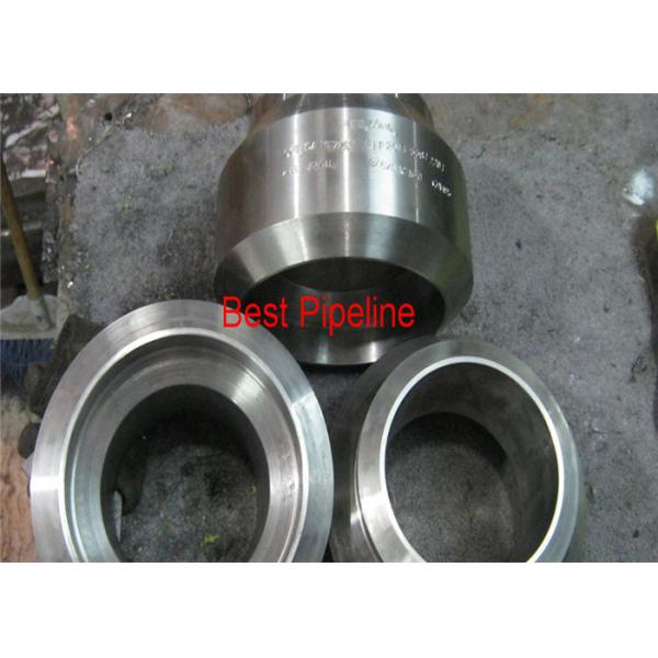 High Pressure Threaded Forged Pipe Fittings Alloy Steel Material 3000 PSI Color