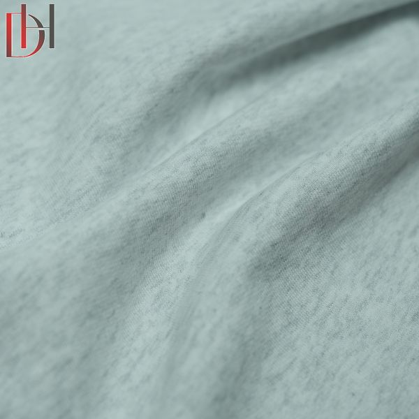 Unisex Fleece Hoodie Fabric 100% Organic Plain Dyed Cotton Fabric Medium Weight 380gsm