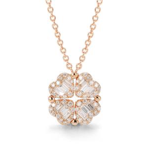 18K Gold Diamond Necklace