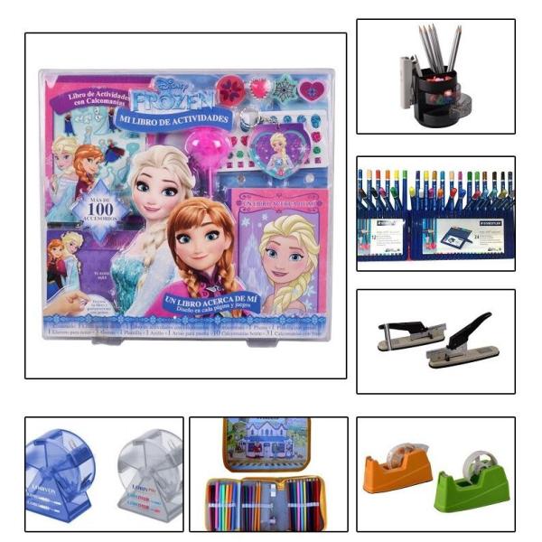 Freeuni Eco-friendly and Cute Cartoon Back To School Stationery Set,art set