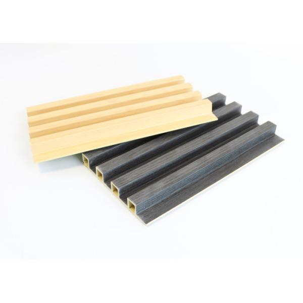 Wood Grains Laminated Interior WPC Wall Panel 160x24mm For Interior Decoration