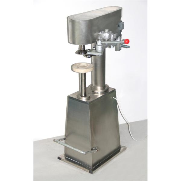 Small Manual Aluminum / Tinplate Can Food Packaging Machines Customized