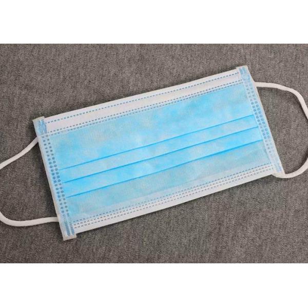 Three Layers Medical Surgical Face Mask Antiviral Environmental Friendly