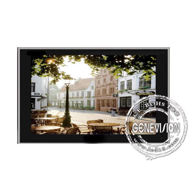 24 inch wall mount Eyeglass Display With 3mm thickness Tempered Glass