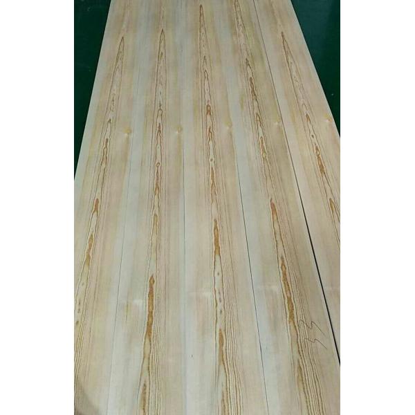 Natural Pine Wood Veneer Pine Sliced Veneer Crown Pine Veneer for Furniture Door and Plywood Industry