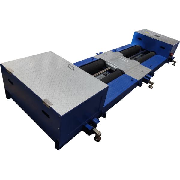 Cartesykj Roller Brake Tester With Axle Load Air Bag Lift For Car 4000kg Vehicle Test Line Car Annual Inspection Equipme