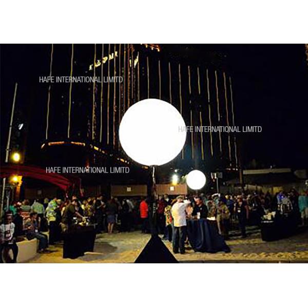 Moon Balloon Event Space Lighting , 1.6 M Waterproof Led Wedding Lights Banquet Hall Lighting