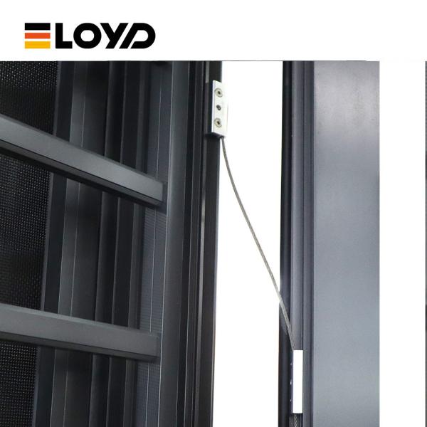 Energy Efficient Tempered Glass Casement Window With Mosquito Net Replacement