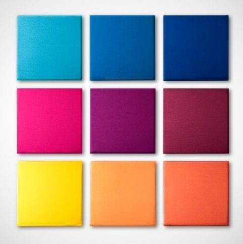 Odorless Recycled Acoustic Wedges Panels , Multifunctional Sound Foam Wall