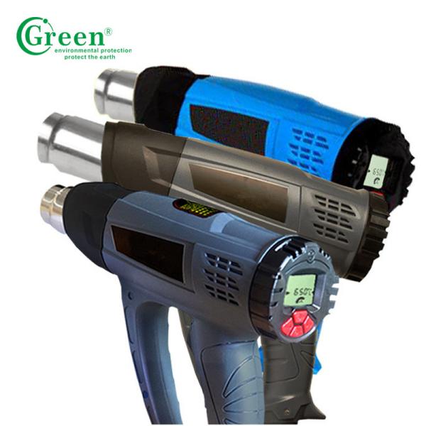 220V Hot Air Heat Gun AC Green 1916 2000W With Temperature Digital Display