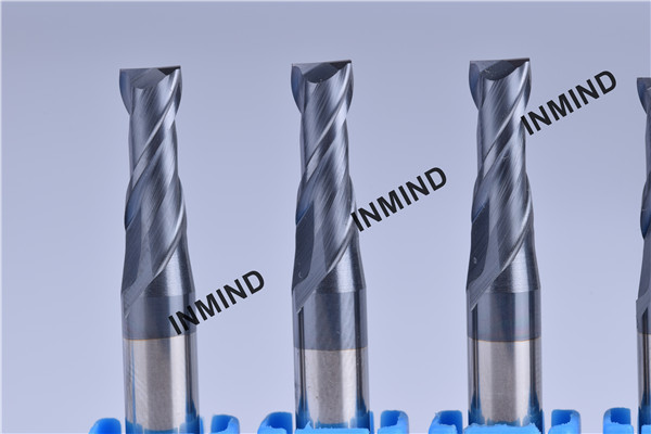 4 Flute Milling Machine Square End Mill For Carbon Steel / Mould Steel