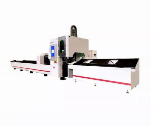 China Japan Shimpo Reducer BOAO Fiber Laser Tube Cutting Machine for Metal Sheet and Tube on sale